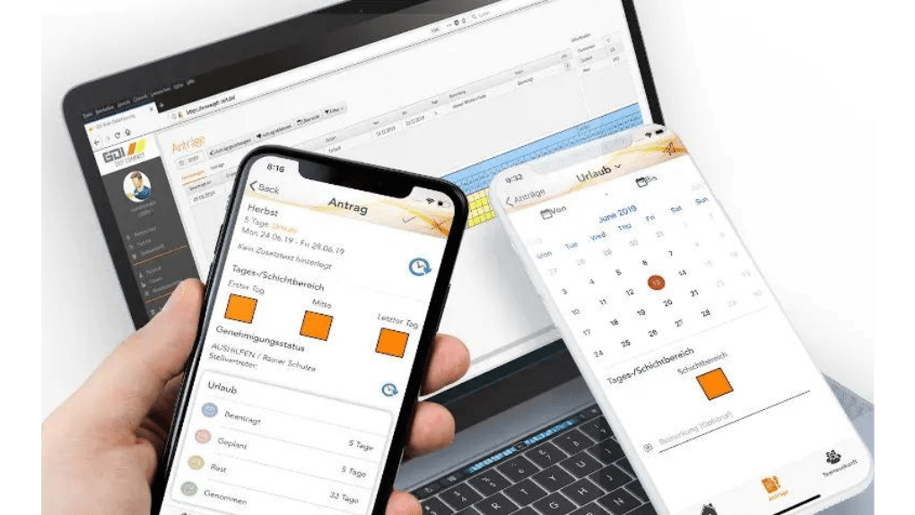 GDI-Zeiterfassungssoftware-Urlaubsplanung-SMH